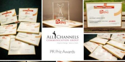 All Channels Communication Group спечели 10 отличия PR Приз 2016