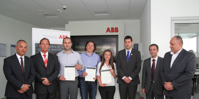 АББ връчва пълна стипендия за обучение на трима студенти от Технически университет