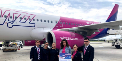 Wizz Air с 15 млн. превозени пътници от България