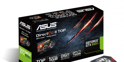 ASUS представя две видео карти GeForce® GTX 650 Ti DirectCU II 