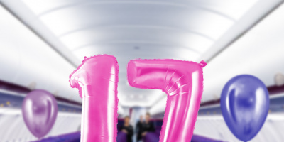 Wizz Air празнува 17-и рожден ден днес с до 35%* отстъпка