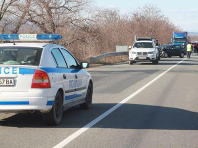 Полицейска операция за контрол на движението в Мъглиж