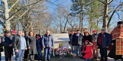 Паметна плоча на руските освободители откриха в Бяла река