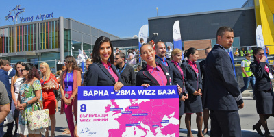 Wizz Air и „Фрапорт Туин Стар“ празнуват 5 години от откриването на варненската база на авиокомпанията