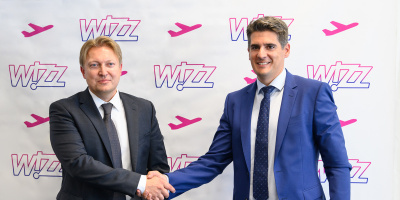 Wizz Air добавя 7-и самолет към базата си в София и стартира 2 нови маршрута