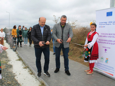 Нова вело алея финансирана по проект откриха в Царево