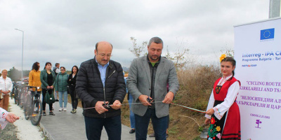 Нова вело алея финансирана по проект откриха в Царево