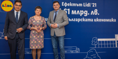 1,61 млрд. лв. е приносът на Lidl  към българската икономика за 2021 г.