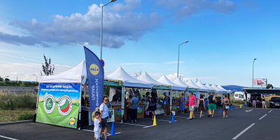 Фермерските пазари на Lidl през 2022 г. отбелязаха 62% ръст на участвали родни производители