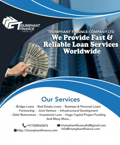 Lending Services by Triumphant Finance Company