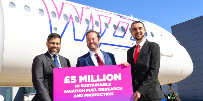 Wizz Air инвестира 5 млн. паунда в производителя на устойчиво авиационно гориво Firefly