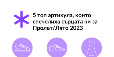 Топ 5 артикула, които спечелиха сърцата ни за Пролет/Лято 2023