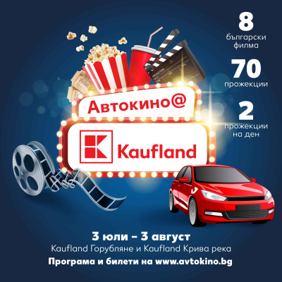 Събраните точки в Kaufland Card дават възможност за спечелване на билети за автокино.