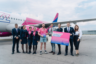 Wizz Air достигна 25 милиона пътници в България