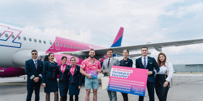 Wizz Air достигна 25 милиона пътници в България