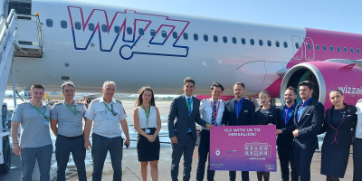 Излетя първият полет на Wizz Air от България до остров Крит