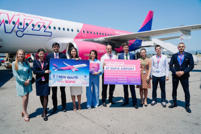 Wizz Air празнува 20 млн. превозени пътници от летище София и стартира нов маршрут