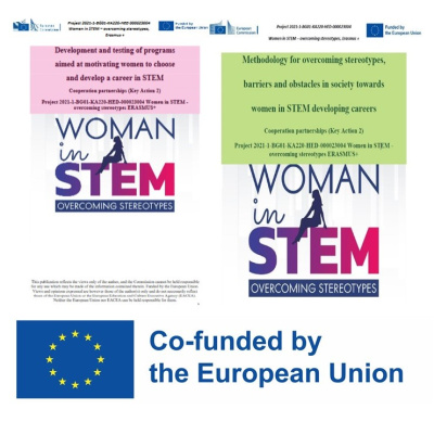 Тракийски университет-Стара Загора успешно приключва проекта "Жените в STEM – преодоляване на стереотипите" 2021-1-BG01-KA220-HED-000023004 Еразъм+
