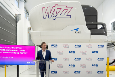 Wizz Air откри нов тренировъчен център за пилоти на летище Фиумичино в Рим