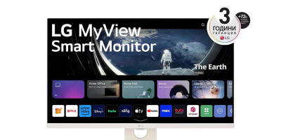 LG ПРЕДСТАВЯ 27-ИНЧОВ MYVIEW SMART MONITOR: НОВ СТАНДАРТ ЗА КОМПАКТНА ПРОДУКТИВНОСТ И ЗАБАВЛЕНИЕ